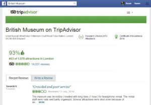Trip Advisor review